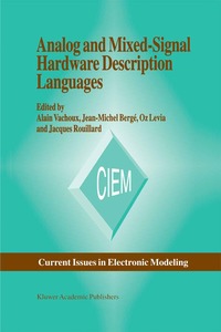 bokomslag Analog and Mixed-Signal Hardware Description Language