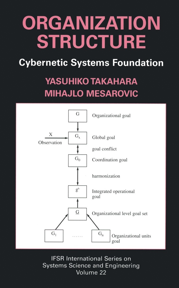 Yasuhiko Takahara, Mihajlo Mesarovic - Organization Structure: Cybernetic Systems Foundation, Häftad