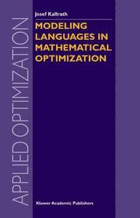 bokomslag Modeling Languages in Mathematical Optimization