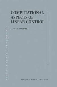 bokomslag Computational Aspects of Linear Control