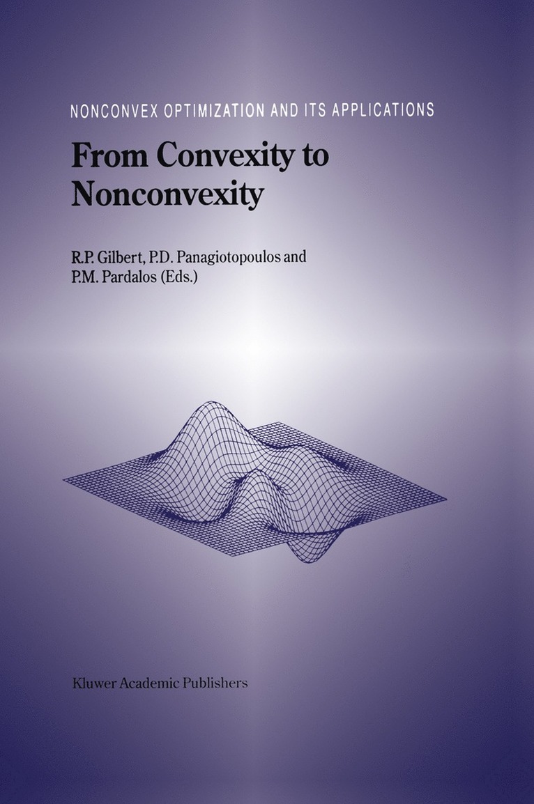 From Convexity to Nonconvexity 1