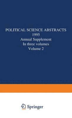 bokomslag Political Science Abstracts