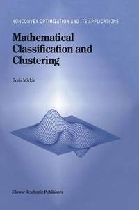 bokomslag Mathematical Classification and Clustering
