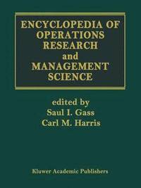 bokomslag Encyclopedia of Operations Research and Management Science