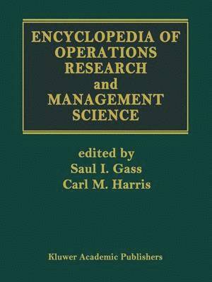 bokomslag Encyclopedia of Operations Research and Management Science