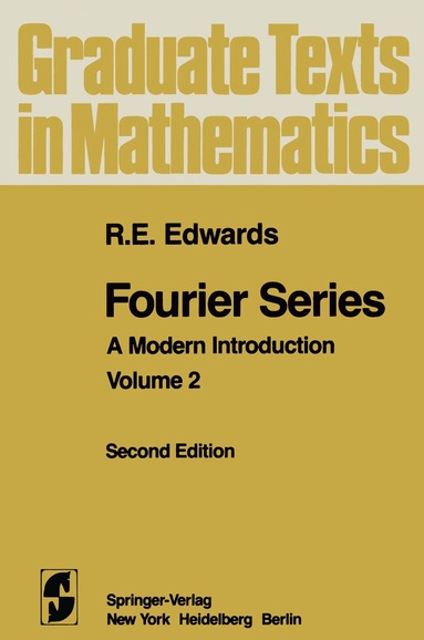R. E. Edwards - Fourier Series, Häftad