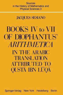 Books IV to VII of Diophantus Arithmetica 1