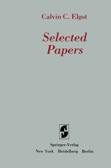 bokomslag Selected Papers