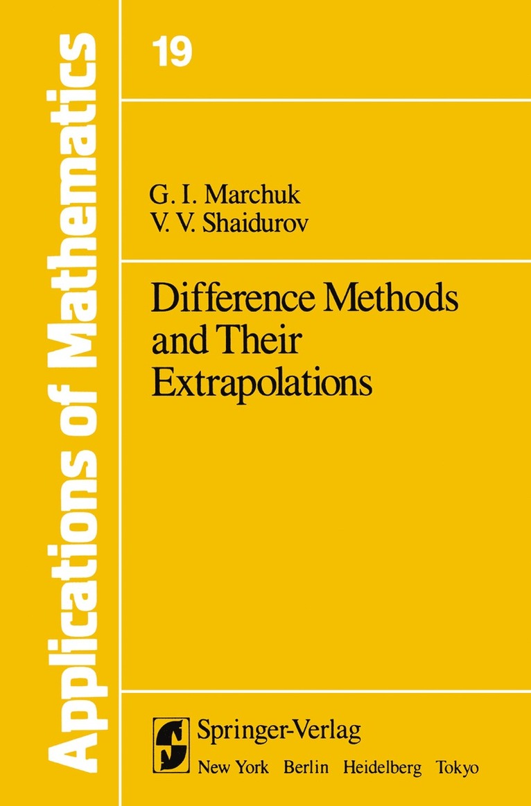 Difference Methods and Their Extrapolations 1