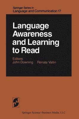 Language Awareness and Learning to Read 1