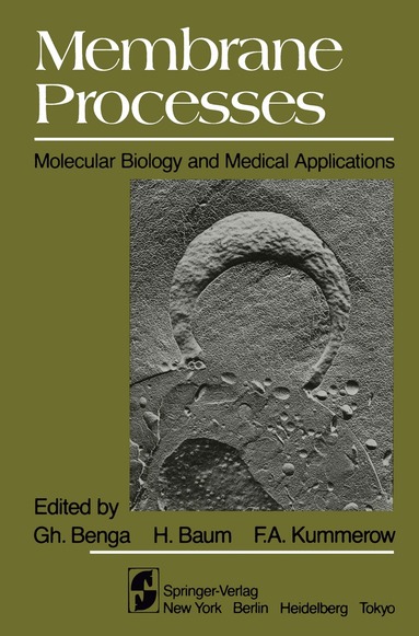 G. Benga, H. Baum, F.A. Kummerow - Membrane Processes, Häftad