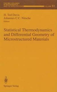 bokomslag Statistical Thermodynamics and Differential Geometry of Microstructured Materials