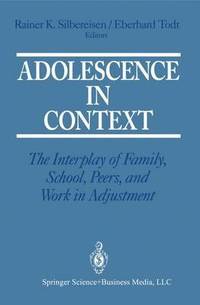 bokomslag Adolescence in Context
