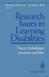 bokomslag Research Issues in Learning Disabilities