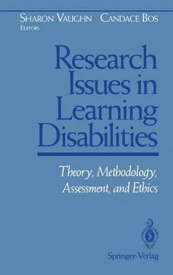 bokomslag Research Issues in Learning Disabilities