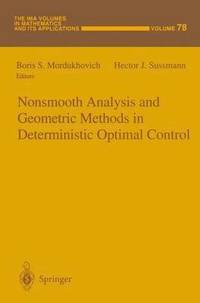 bokomslag Nonsmooth Analysis and Geometric Methods in Deterministic Optimal Control