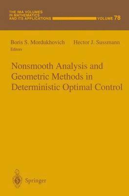 bokomslag Nonsmooth Analysis and Geometric Methods in Deterministic Optimal Control