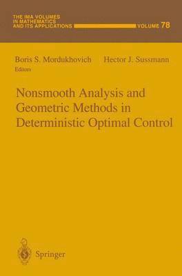 bokomslag Nonsmooth Analysis and Geometric Methods in Deterministic Optimal Control