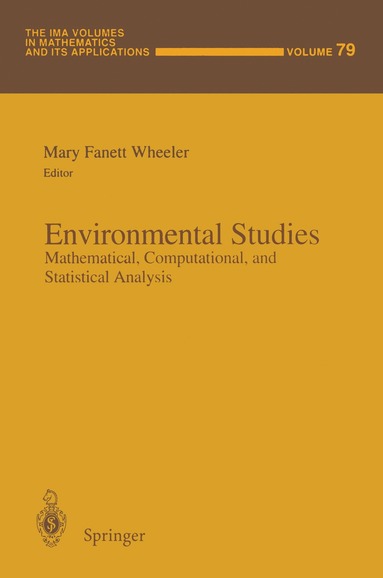 Mary F. Wheeler - Environmental Studies, Häftad
