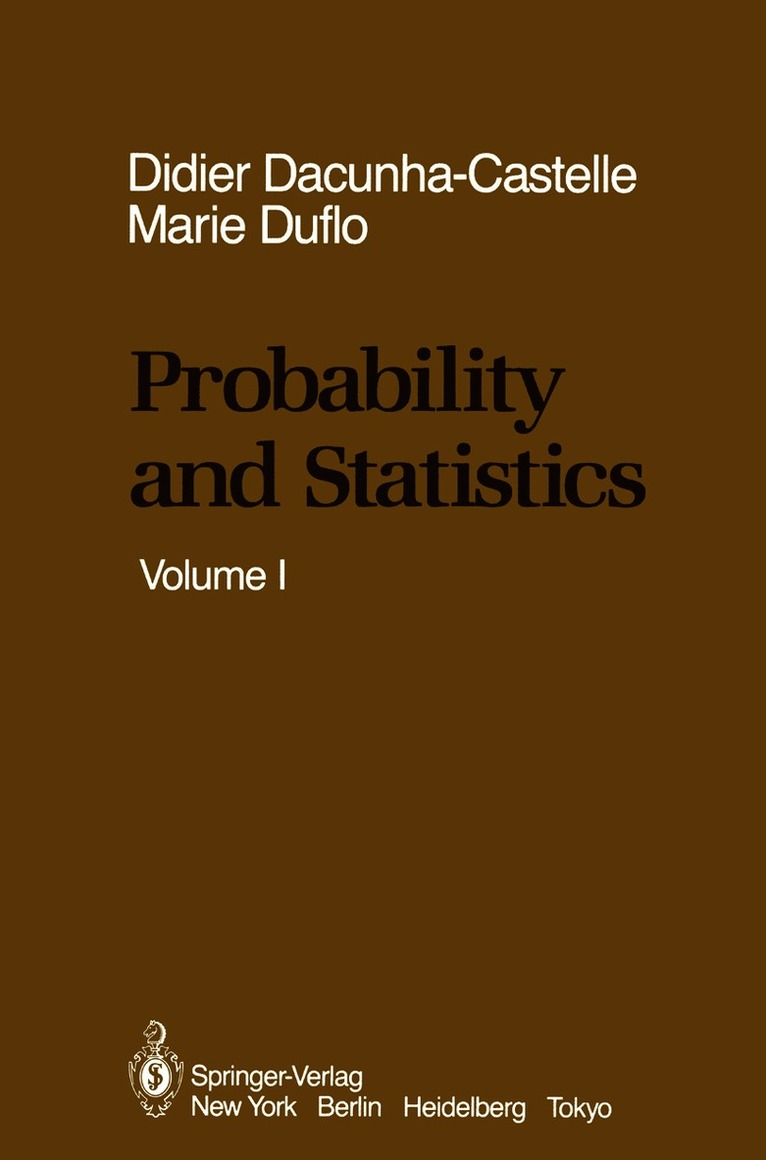 Probability and Statistics