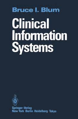 bokomslag Clinical Information Systems