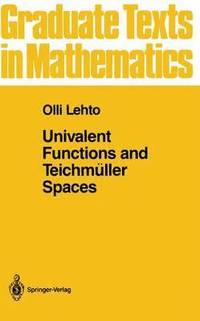 bokomslag Univalent Functions and Teichmller Spaces
