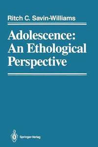 bokomslag Adolescence: An Ethological Perspective