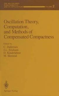 bokomslag Oscillation Theory, Computation, and Methods of Compensated Compactness