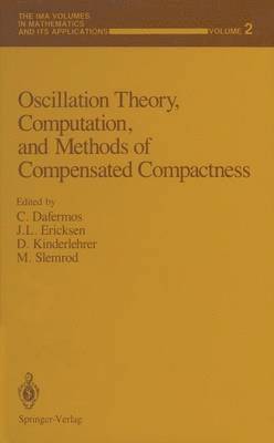 bokomslag Oscillation Theory, Computation, and Methods of Compensated Compactness