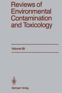 bokomslag Reviews of Environmental Contamination and Toxicology