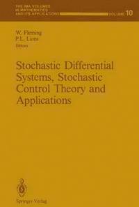 bokomslag Stochastic Differential Systems, Stochastic Control Theory and Applications