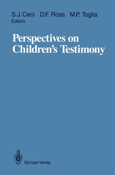 bokomslag Perspectives on Children's Testimony