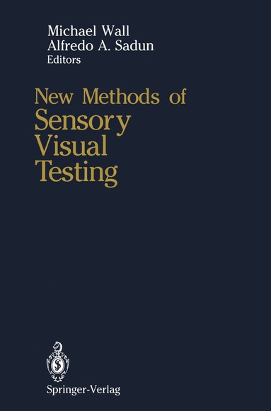 bokomslag New Methods of Sensory Visual Testing