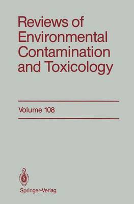 Reviews of Environmental Contamination and Toxicology 1