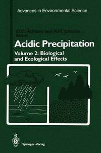 bokomslag Acidic Precipitation