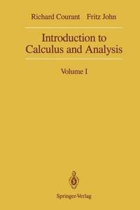 bokomslag Introduction to Calculus and Analysis: Volume I