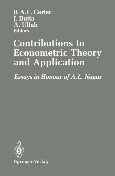 R.A.L. Carter, J. Dutta, A. Ullah - Contributions to Econometric Theory and Application, Häftad