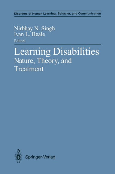 Nirbhay N. Singh, Ivan L. Beale - Learning Disabilities, Häftad
