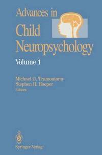 bokomslag Advances in Child Neuropsychology