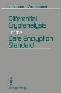 bokomslag Differential Cryptanalysis of the Data Encryption Standard