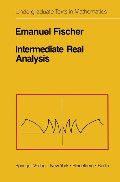 E. Fischer - Intermediate Real Analysis, Häftad