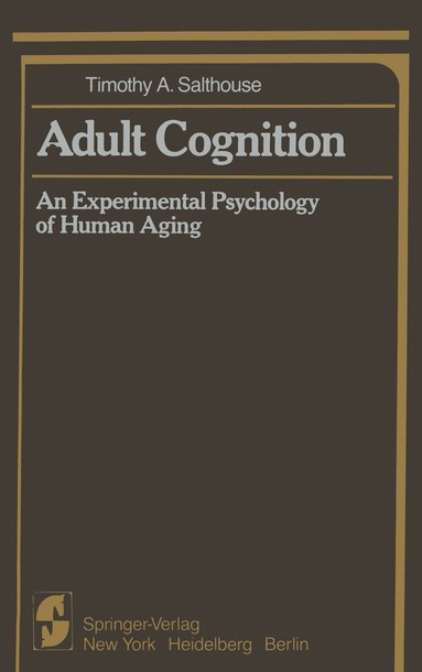 bokomslag Adult Cognition