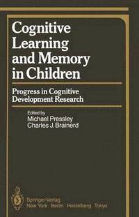 bokomslag Cognitive Learning and Memory in Children
