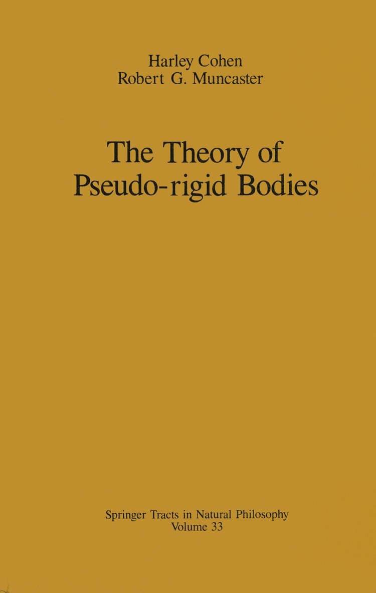 The Theory of Pseudo-rigid Bodies 1