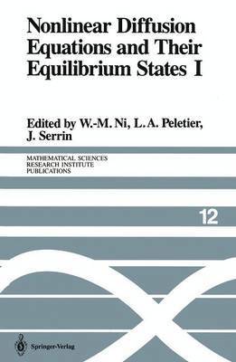 Nonlinear Diffusion Equations and Their Equilibrium States I 1