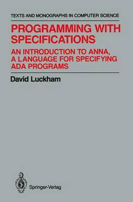 Programming with Specifications 1