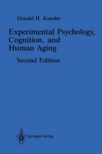 bokomslag Experimental Psychology, Cognition, and Human Aging