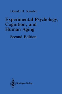 bokomslag Experimental Psychology, Cognition, and Human Aging