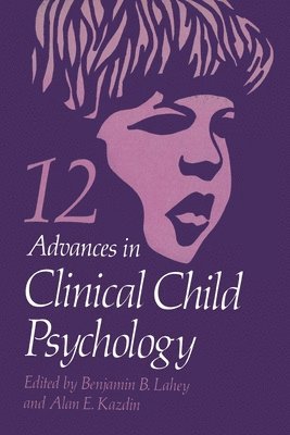 bokomslag Advances in Clinical Child Psychology