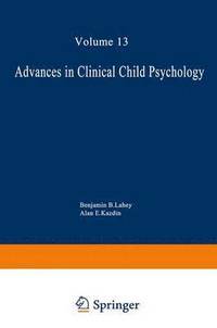bokomslag Advances in Clinical Child Psychology